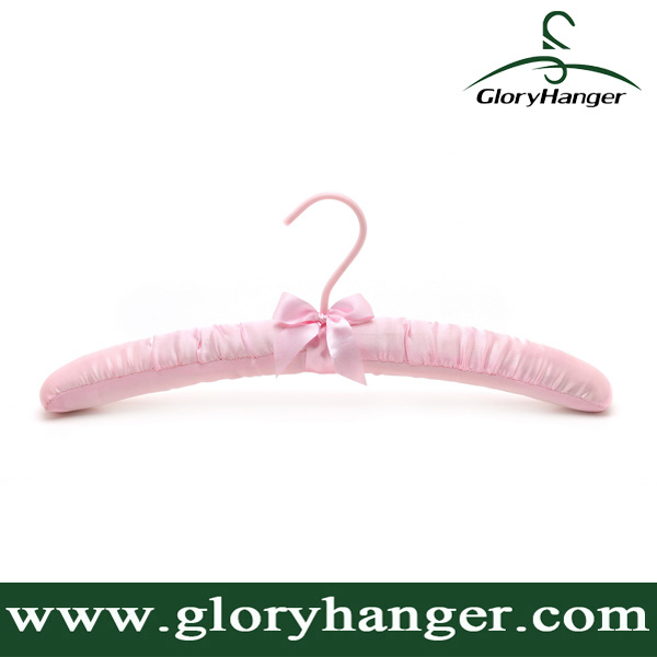 Hanger Facory Silky Satin Hanger with Padding