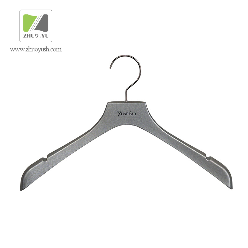 Plastic Clothes Hanger with Silk-Screen Printing Logo