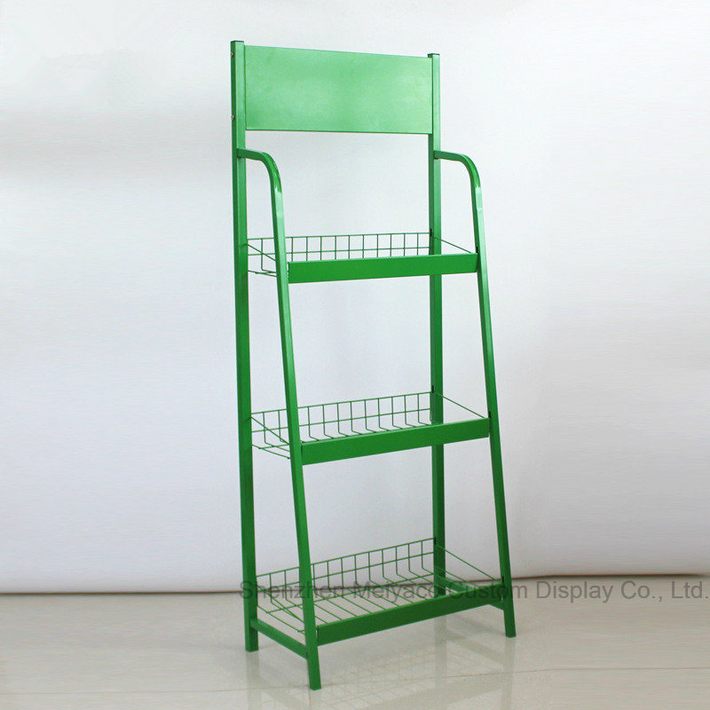 Assemble Coating Material Paint Metal Display Rack for Grocery Stoer