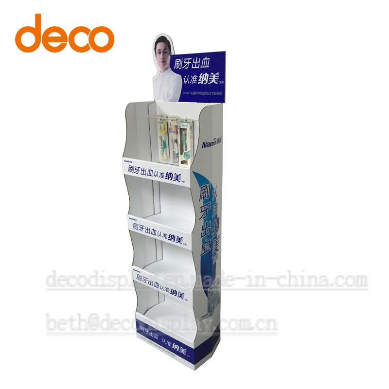 Corrugated Display Cardboard Pop Display Rack Store Display for Retail