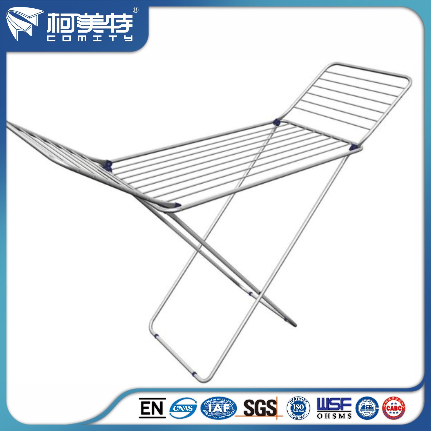 Portable Aluminium Shelf Clothes Rack for Clothes Drying