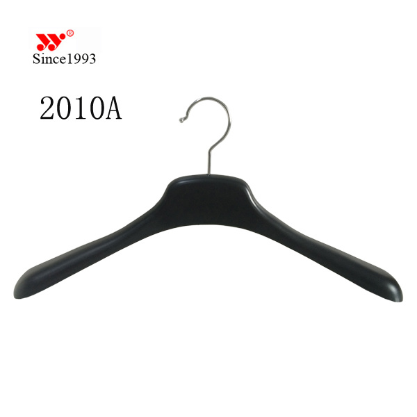 Black Plastic Eco-Friendly Adults Top Hangers Custom