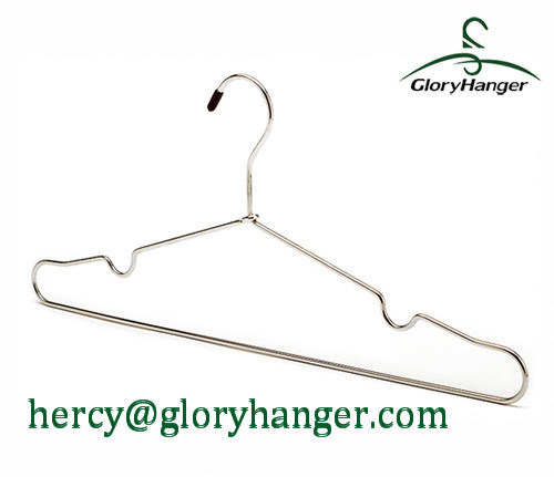 Metal Wire Hanger for Clothing Display