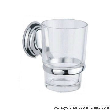 Zinc Single Tumbler & Holder in Chrome