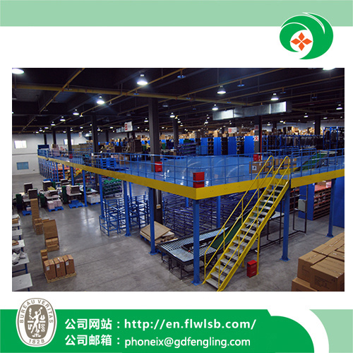 Customized Multi-Tier Rack for Warehouse Storage with Ce