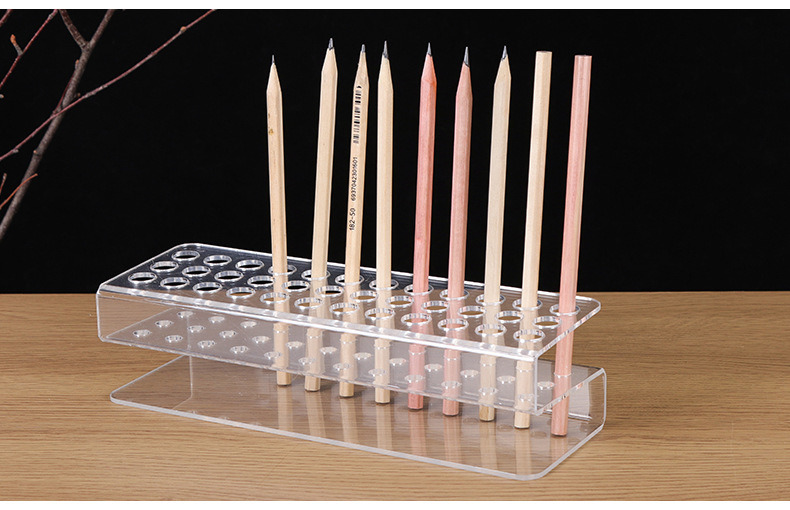 High Transparent Acrylic Pen Display Stand