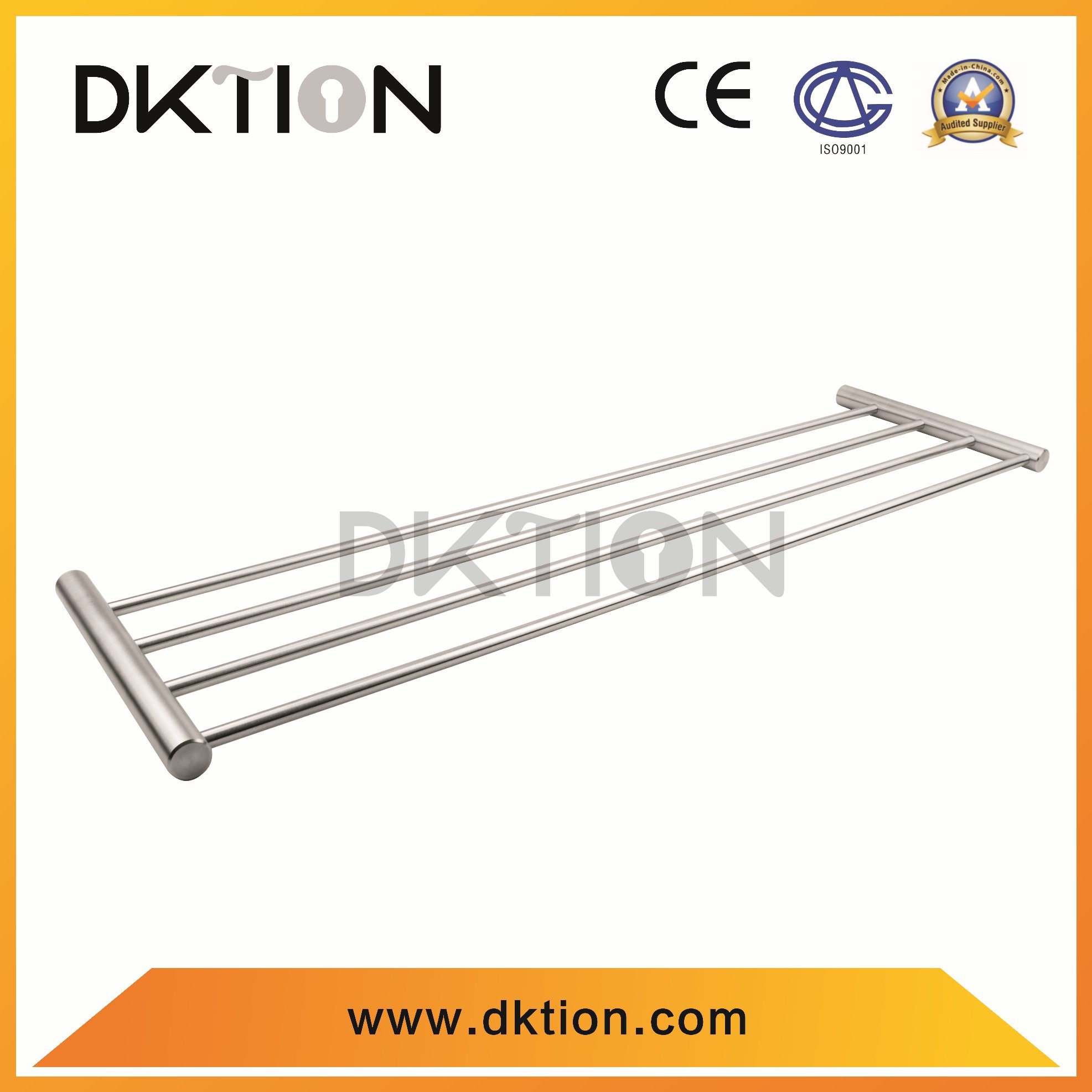 BK011 Stainless Steel Bathroom Wall Mounted Towel Rack