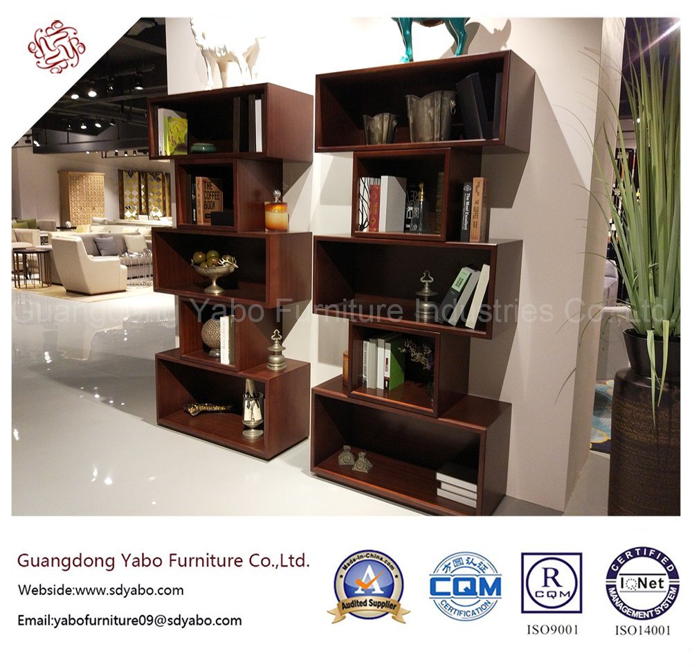 Modern Hotel Bedroom Furniture with Individual Wooden Bookshelf (YB-D-2)