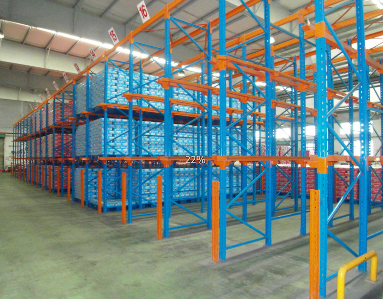 Warehouse Storage Pallet Rack Drive in Racking