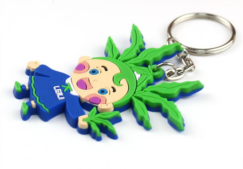 Fashion 3D Custom Cartoon Keychain for Promotion Gift