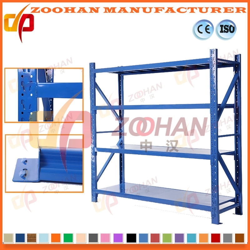 Metal Medium Duty Warehouse Shelving Steel Storage Rack (Zhr195)