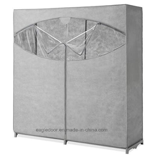 DIY Modern Simple Wardrobe Household Fabric Folding Cloth Ward Storage Assembly King Size Reinforcement Combination Simple Wardrobe (FW-39A)