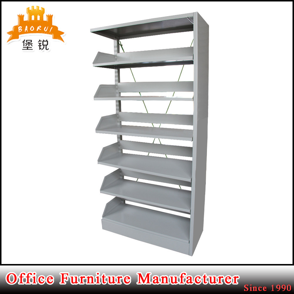 2017 Factory Single Side Metal Bookshelf