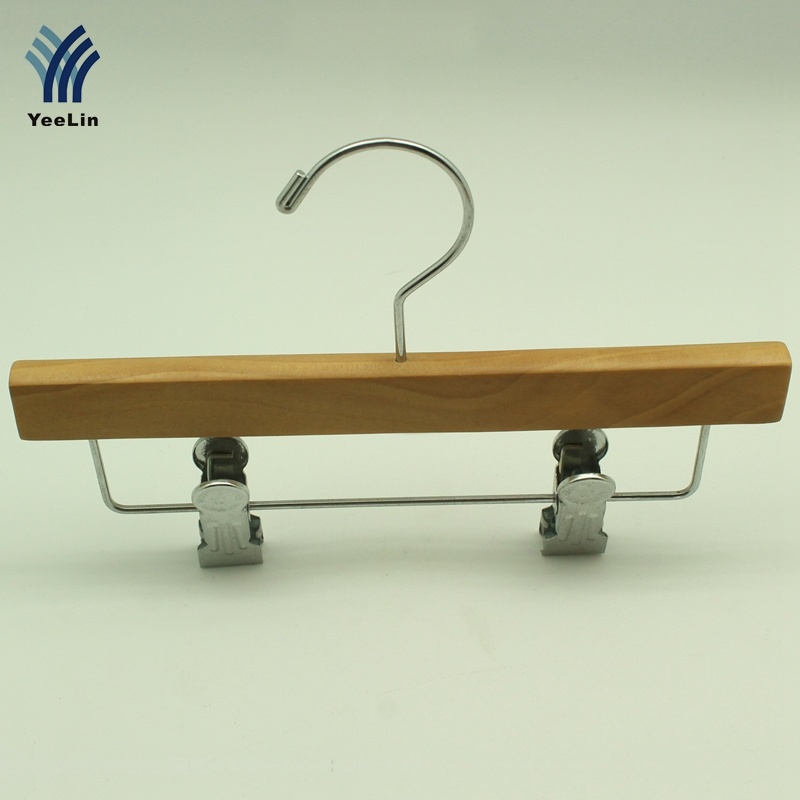 Yeelin Solid Wood Hanger for Men Trousers Pants