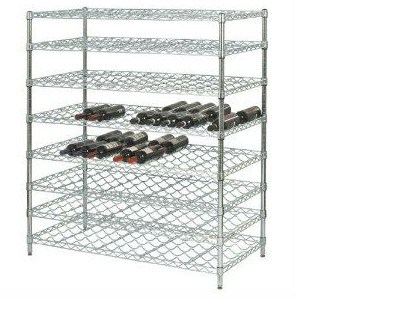 Adjustable 8 Layers Metal Wine Bottle Storage Rack