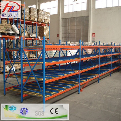 China Factory Price Gravity Pallet Flow Racking