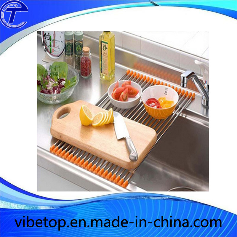 Kitchen Stainless Steel Draining Folding Shelf (KT-05)