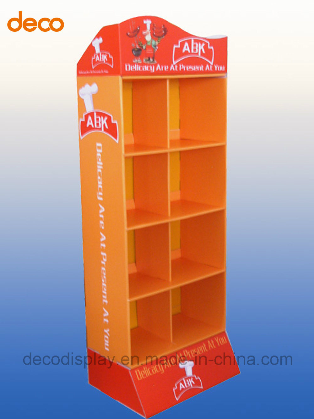 Top Quality Mnufacturer Corrugated Display Shelves