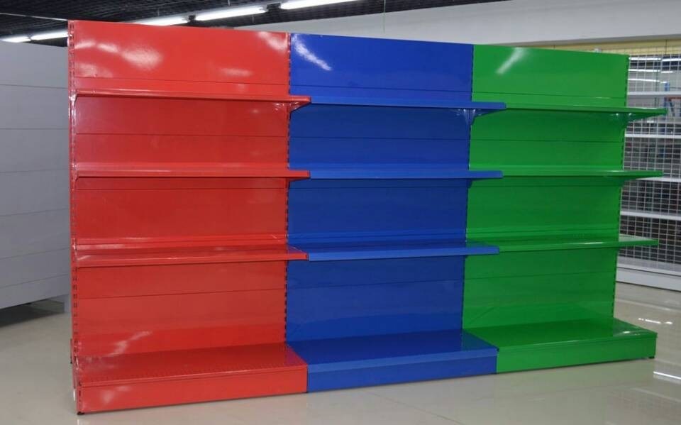 Colorful Single Sided Shelf for Sale