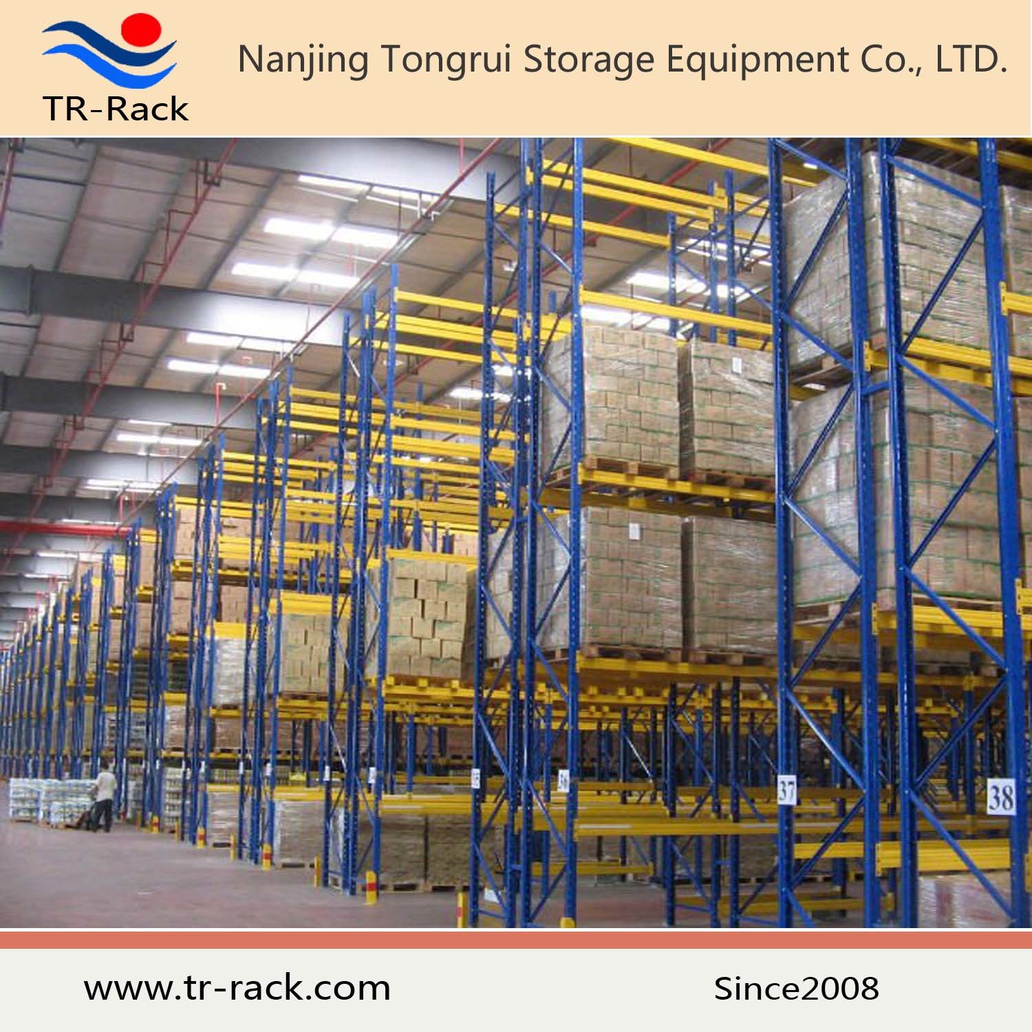 Heavy Duty Pallet Racking for Industrial Warehouse Storage Solutions