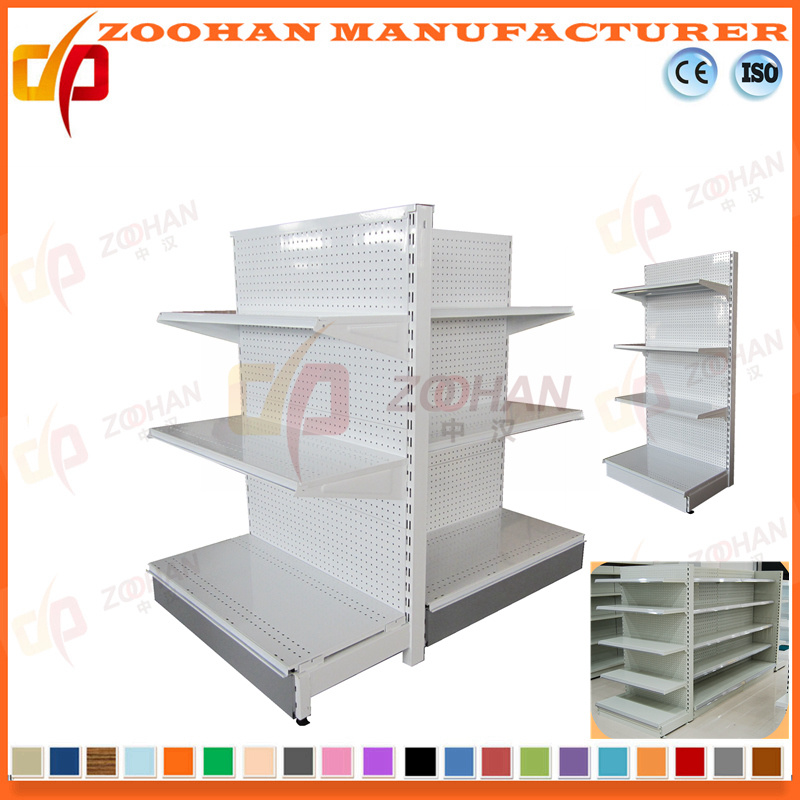 Factory Customized Supermarket Retail Display Shelving (Zhs484)