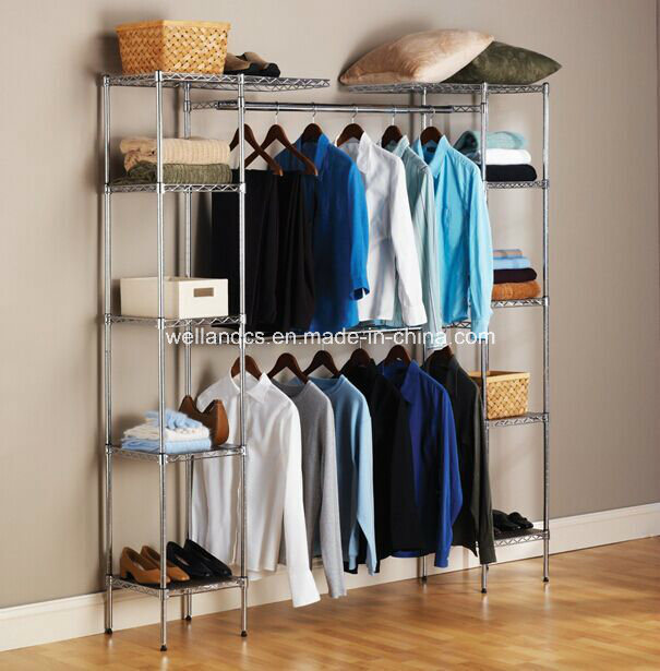 Modern Free Standing Expandable Bedroom Closet Organizer