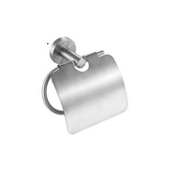 Stainless Steel 304 Toilet Paper Holder with Cover (06-3005)