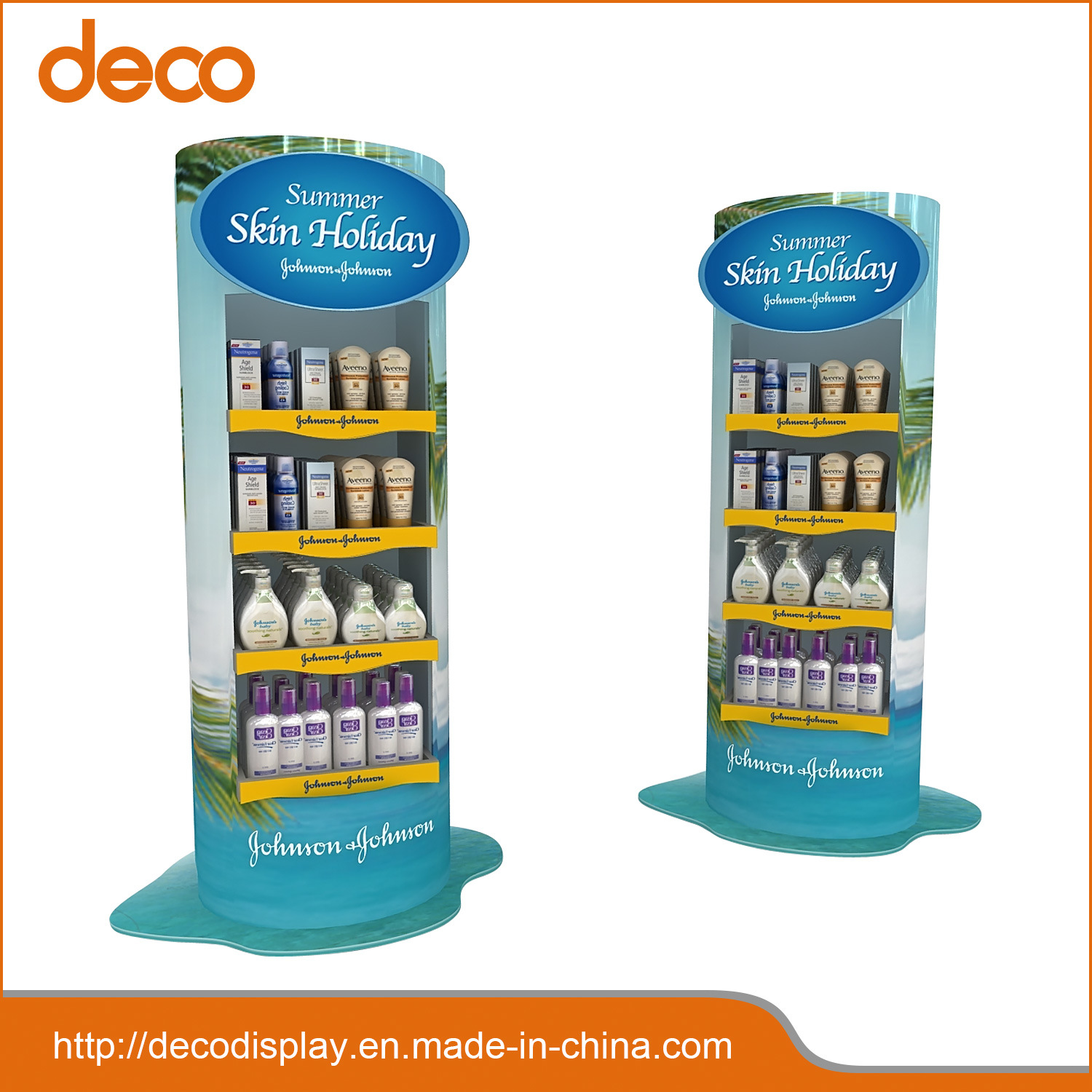 Point of Purchase Paper Cardboard Display Rack for Retail