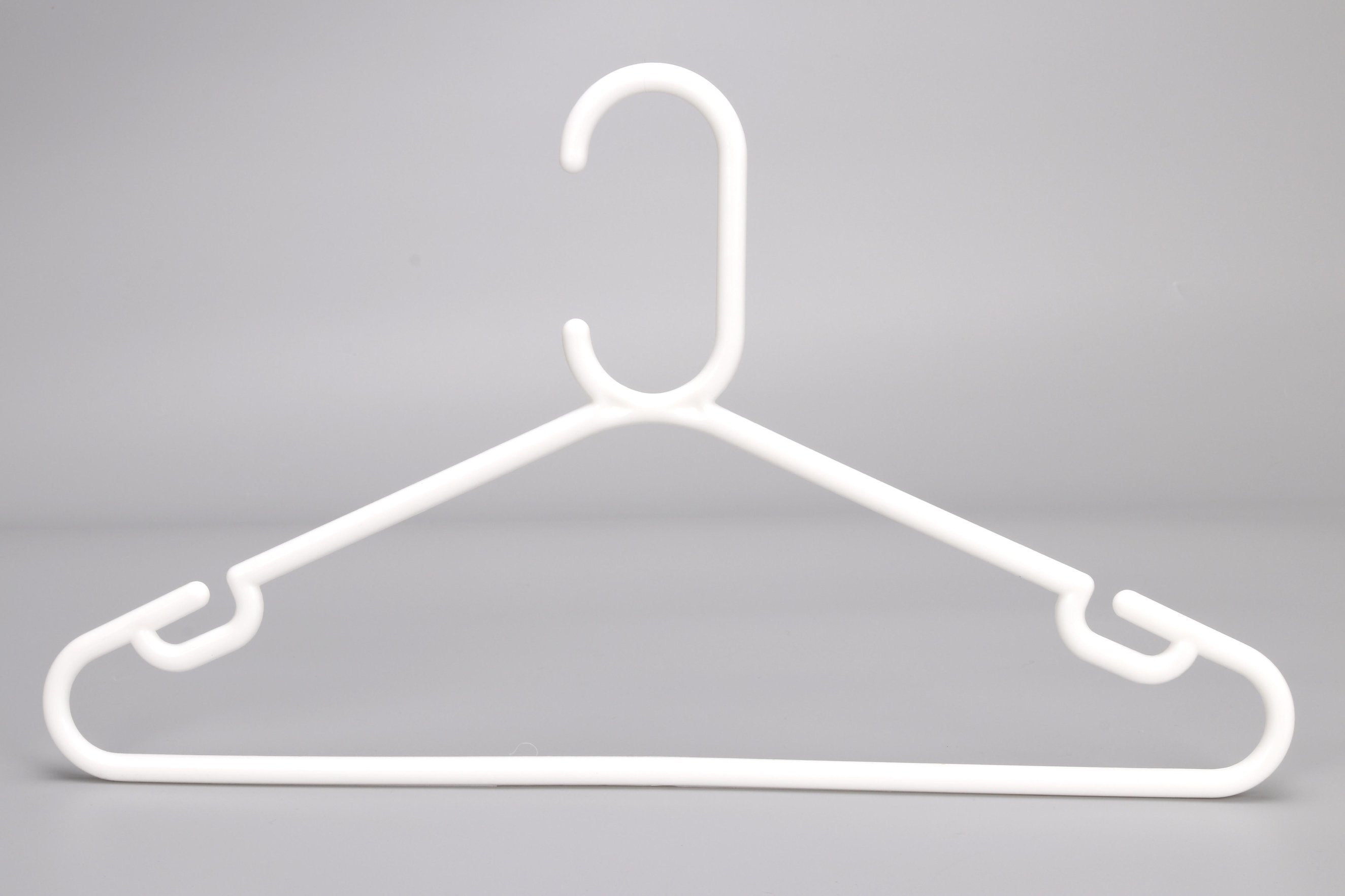 Wholesale White Plastic Hangers Clothes Hanger