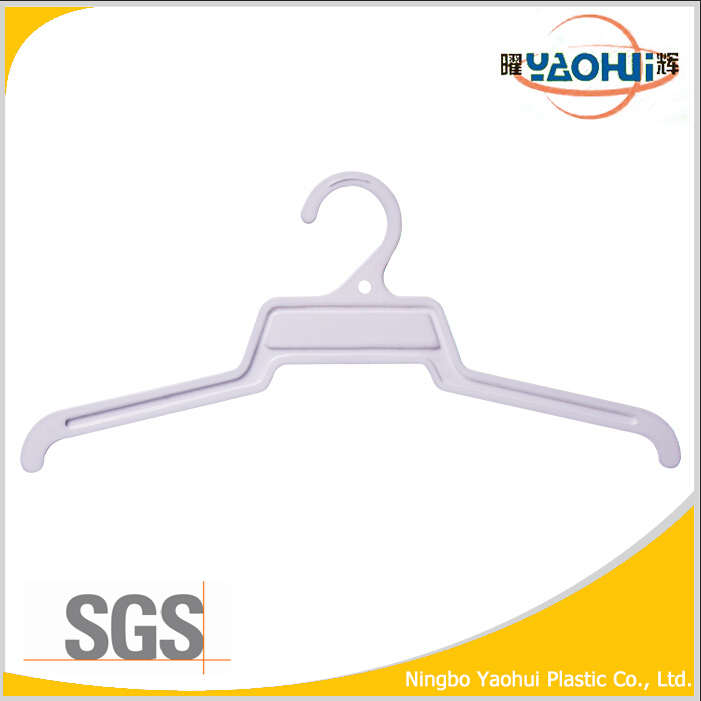 New Plastic Cloth Hanger with Plastic Hook for Display