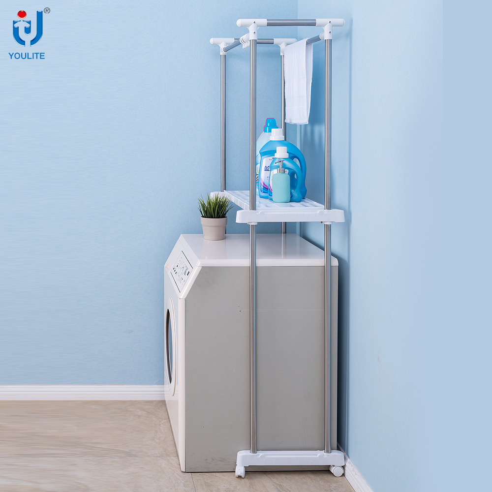 Two Layer Washing Machine Rack