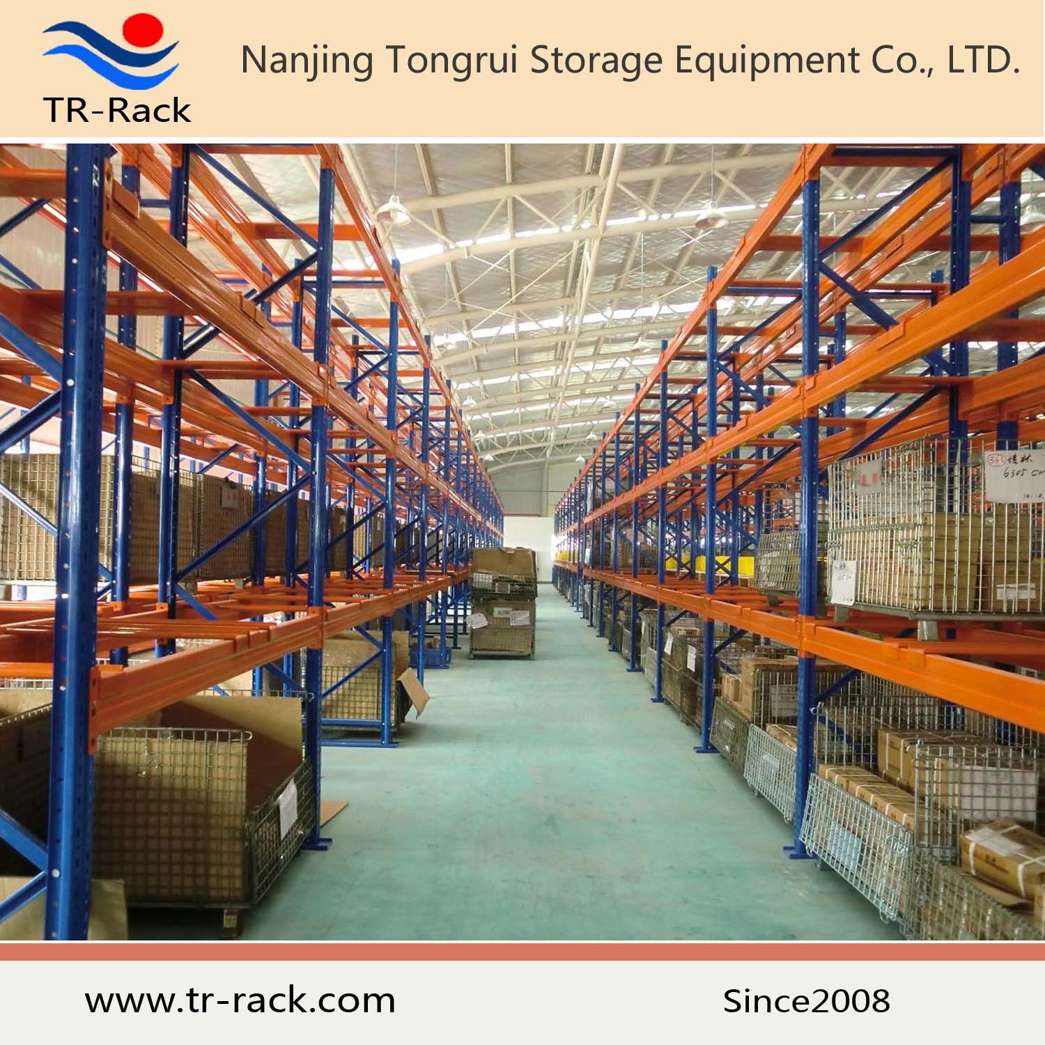 Heavy Duty Adjustable Storage Pallet Racks From Tr-Rack