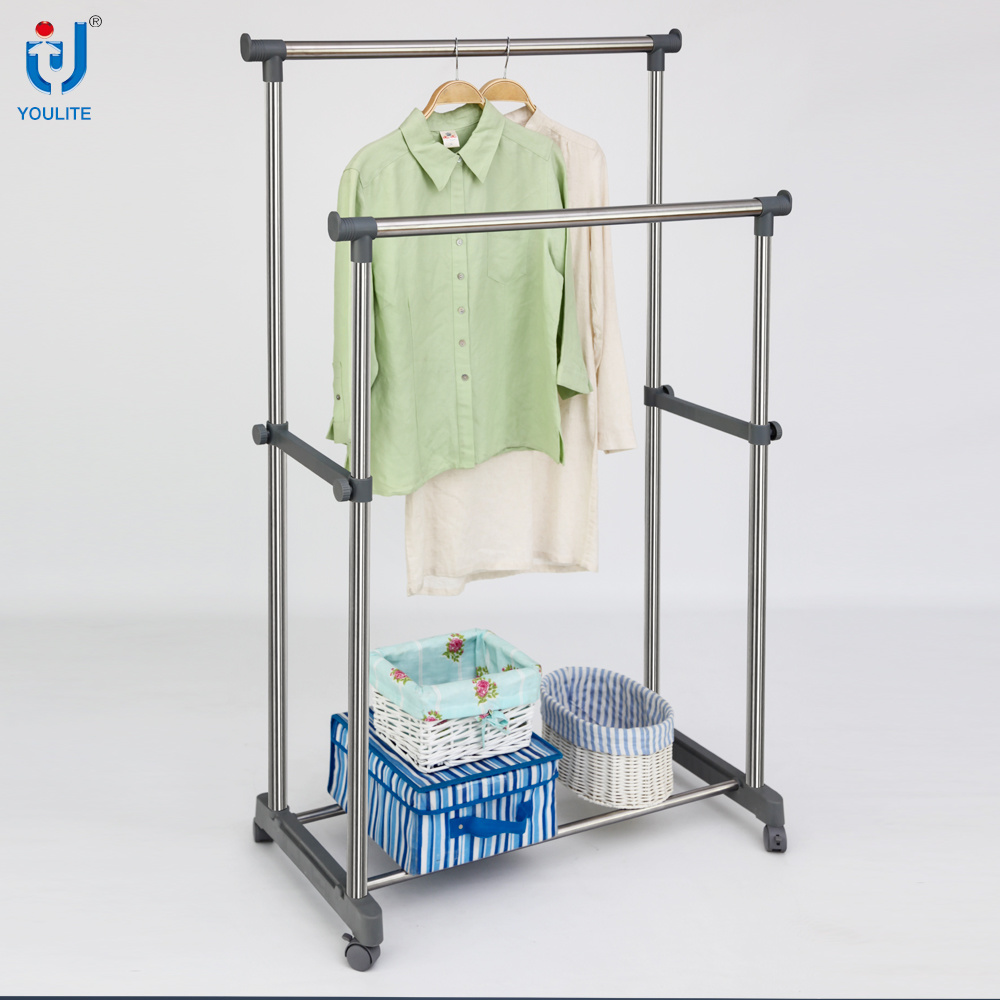 Double Rod Clothes Hanger