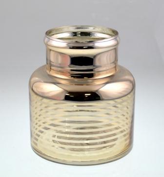 New Design Glass Candle Holder for Christmas