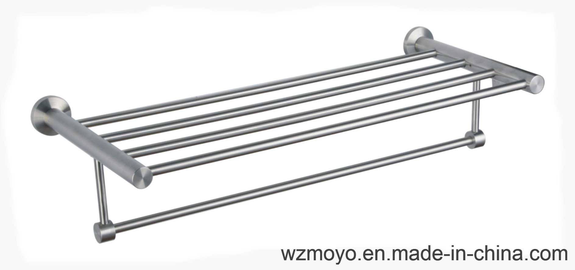 Towel Rack for The Bathroom in Chrome Plated