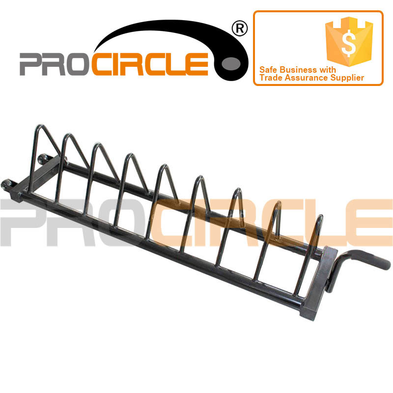 Gym Equipment Space Saving Weight Plate Rack (PC-BR1006)