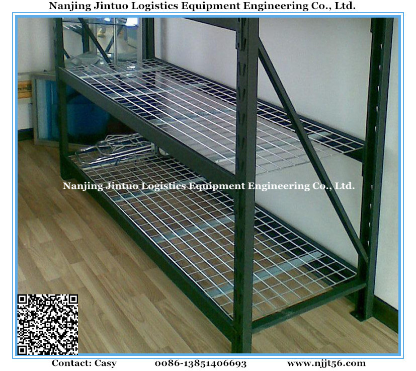 Heavy Duty Wire Mesh Pallet Racking for Warehouse Storage System