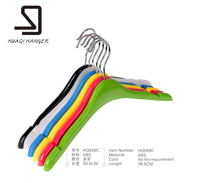 Cheap Luxury Clothes Wholesale Plastic ABS Hanger.