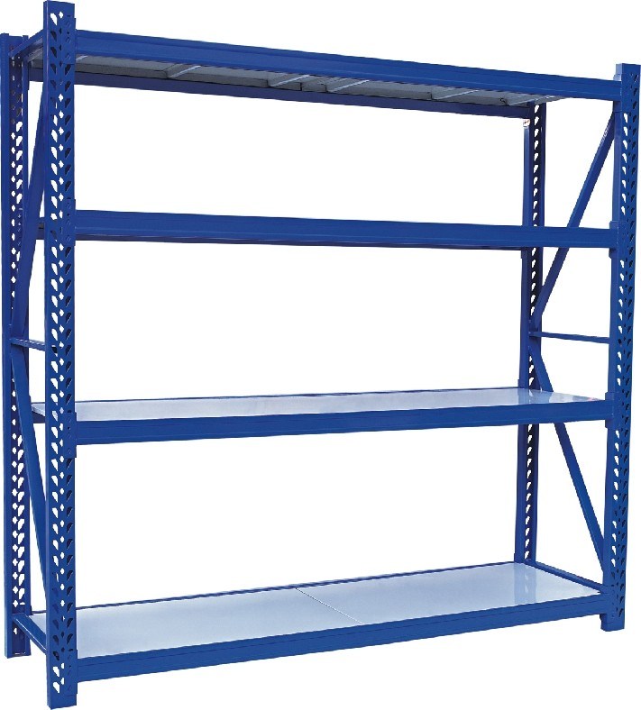 Light Duty Display Metal Shelving / Shelf for Warehouse Storage System