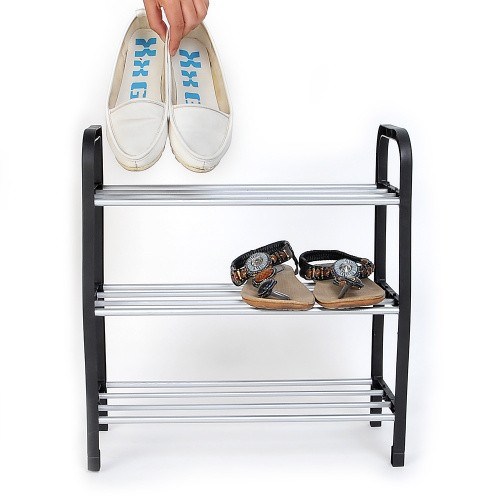 Plastic Light Shoes Rack Organizer Stand Shelf