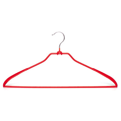 Hh Brand Hm128 Laudary Hotel Metal Wire Hanger, Pet Coated Wire Hanger