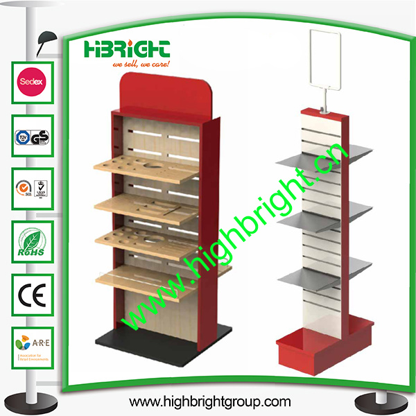 OEM Wood Display Rack for Retail Shops