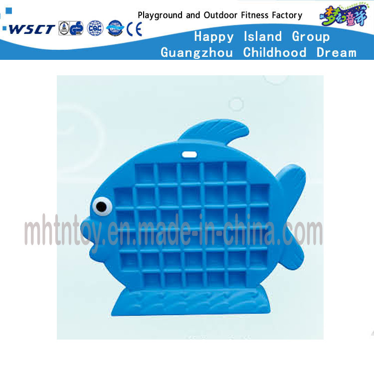 Kindergarten Furniture Fish Type Plastic Cup Rack (HF-07705)