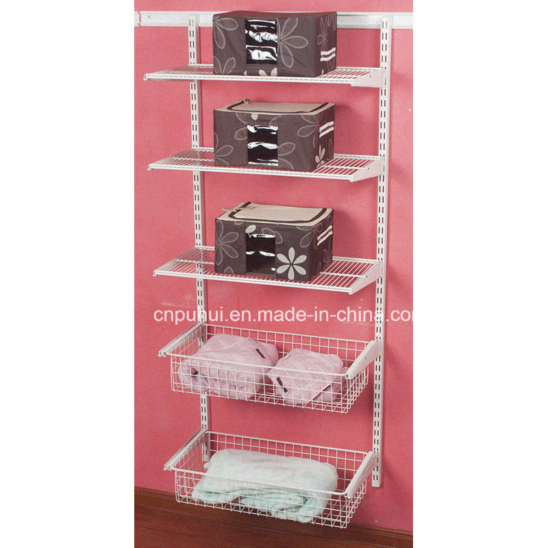 Metal Wire Wall Fixed Rack (LJ1011)