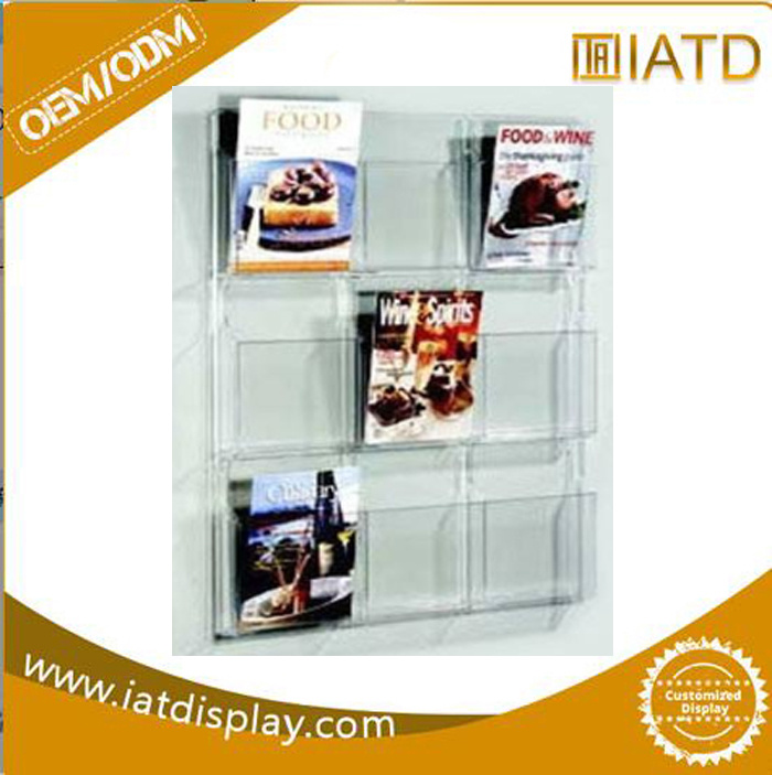 Pop up Acrylic Display Wall Storage Supermarket Shelf