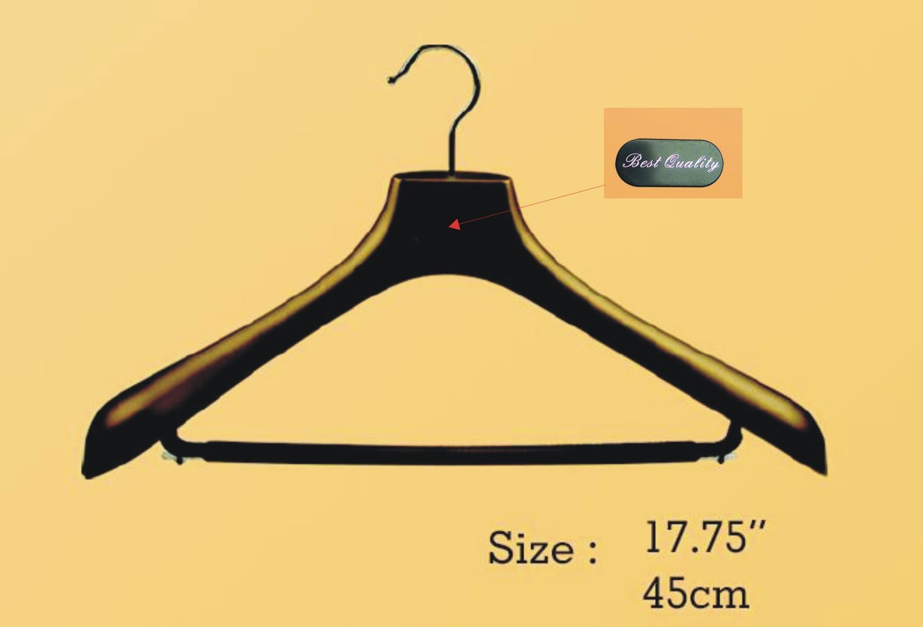 Durable Cloth Shirt Hanger for Display