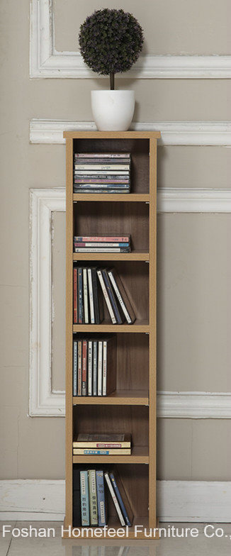 6 Layer Wooden Media Wall Unit CD Storage Shelves (CF02)