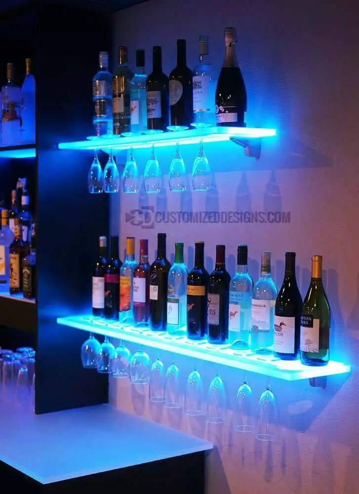 Custom Wine Display Rack for KTV