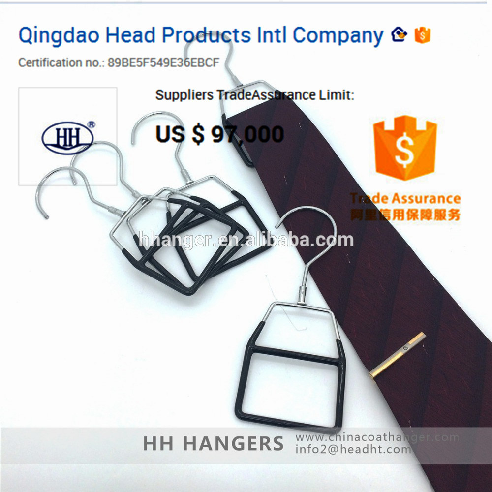 Hh Chrome Metal Wire Tie Scarf Hanger, Metal Hanger for Scarf