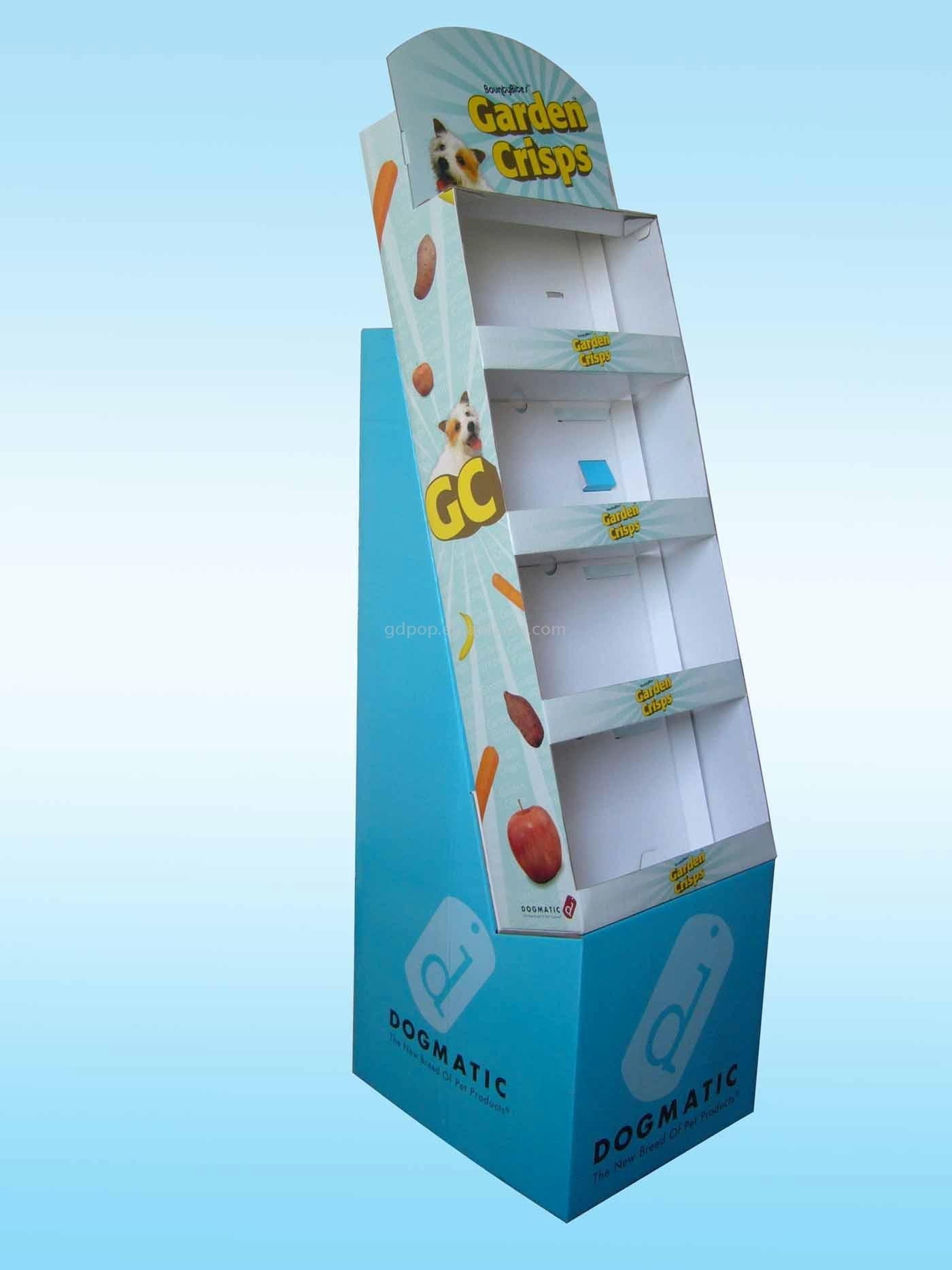 Wholesale Printed Cardboard Promotional Flooring Counter Display Box 11